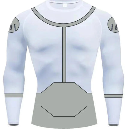 Invincible Cosplay Rash Guard Diving T Shirt BJJ RashGuard Long Short Sleeve Clothing Men Women Viltrumite Gym Shirt Costume