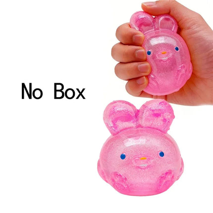 Needoh Sensory Jellyfish Gummy Bear Toy Soft Nice Cube Anti-Stress Stress Relief Pressure Souvenir Sensory Non-toxic Fidget Toy