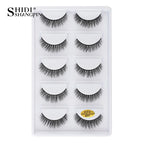 5pairs-3D-X23 / mink eyelashes