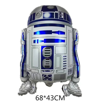 Alien Star Wars Aluminum Film Balloon Cartoon Style Boys and Girls Birthday Decoration Balloon