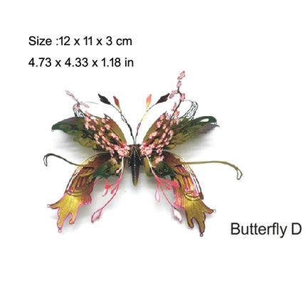 3D Metal Puzzle Colorful Butterfly 1942 motorcycle 055 Destroyer Ship model KITS Assemble Jigsaw DIY Puzzle Gift Toys For Adult
