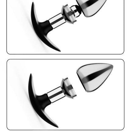 Runyu Sexy Adult Metal Anal Plug Fetish Erotic Butt Plug Penetration-anal Products But Pluk Sexy Gadgets Sex Toys for Men Women