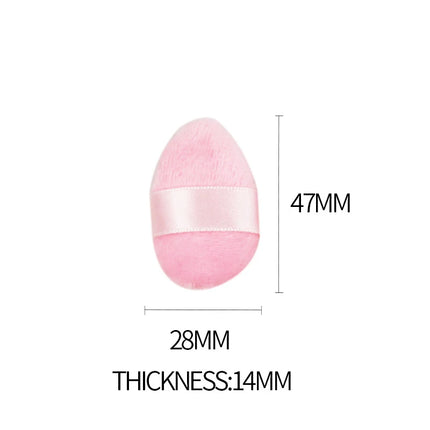 Cotton Purple Powder Puff Large Medium And Small Mini Eye Shadow No Dead Corner Makeup Puff Cosmetic Tool