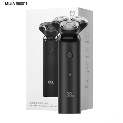 MIJIA S500 Electric Shaver Clipper Triple Blade Trimmer For Men Dry Wet Shaving Washable Beard Hair Cutting Machine Razor