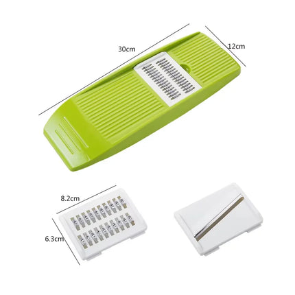 Multi Handheld Mandoline Slicer with 3 Blades Stainless Steel Vegetable Cutter Slicer Manual Veggie Slicer For Carrot Potato