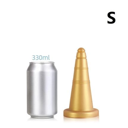 Soft Cones 21-29.5cm Huge Anal Plug Butt Plug Dildo Vagina Anus Dilation Trainer Prostate Massage Adult Sex Toys For Men Women