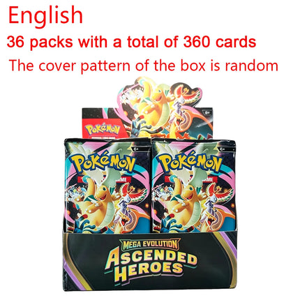 360Pcs Pokemon Card Destined Rivals Prismatic Evolutions Scarlet Violet 151 PALDEAN English Booster Battle Transaction Card