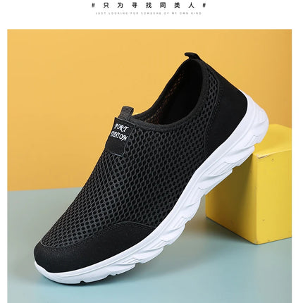 YRZL New Running Shoes for Men Breathable Sports Shoes Light Weight Fashion Summer Breathable Sneakers for Men Plus Size 39-46
