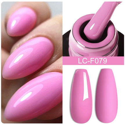 LILYCUTE 7ML Glitter Gel Nail Polish Sparkling Semi Permanent UV Gel Colorful Shinning Gel Varnish Nail Art Soak Off UV LED Gel