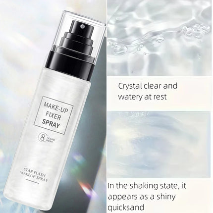 Quicksand Makeup Setting Spray 100ml,Oil Control Makeup Fixing Setting Spray with Lightweight for Flawless Matte Finish&Radiant