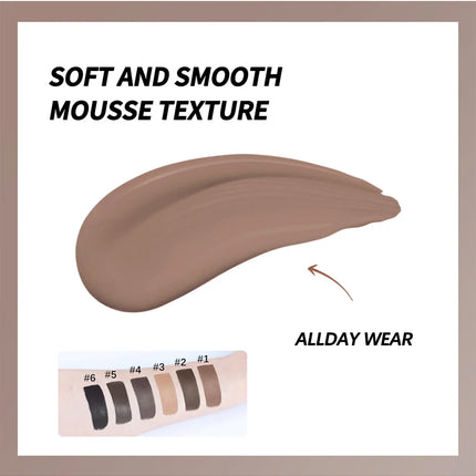 Superfluff Volumizing Brow Mousse Tint for Eyebrows Tinted Brow Gel  Brown Long Lasting Waterproof Eyebrow Tattoo  Dye Cosmetics