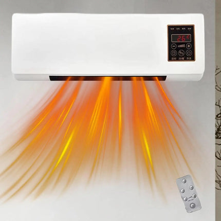 Electric Heater Jp Plug Low Noise Timer Adjustable Dual Use Portable Wall Mounted Air Conditioner for Bathroom Indoor Office