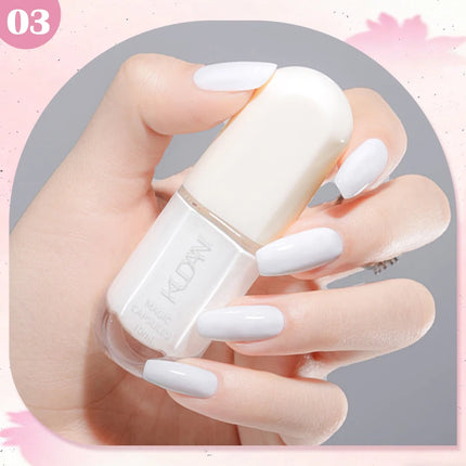 10ml Water-Based Peel Off Nail Polish 40 Colors Long Lasting Quick Drying No Need of Lamp to Cure Nail Supplies Manicure Nails