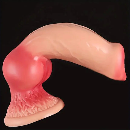 Huge Dog Fake Penis Realistic Dildo Double Penetration Anal Plug Monster Cock Vagina Masturbation Adult Sex Toys for Women Men