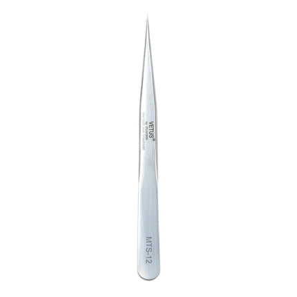 1PC Stainless Steel Lash Tweezers With Fiber Tips High Precision Tweezer Professional for Volume Fans Eyelash Extension