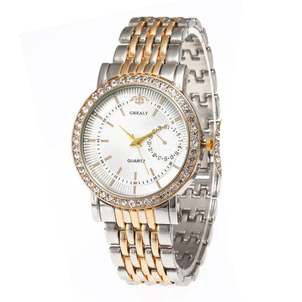 New Fashion Women Watches Stainless Steel Strip Quartz Watch Clock Fashion Casual Relogio Feminino Girl Student Women Wristwatch