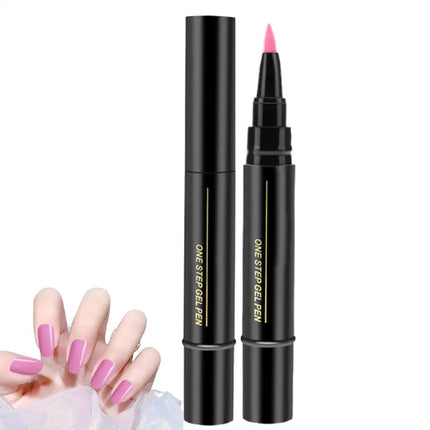 Nail Polish Gel Pen Quick Drying Nail Polish Art Pens Fast Dry Nail Color Pen Nail Varnish Pens for Women Girls Friends Family