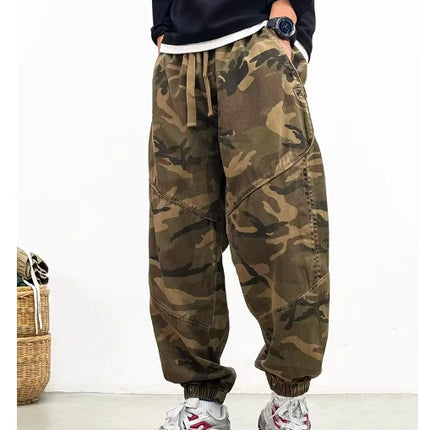High Quality Cotton Sweatpants For Men Plus Size Sport Harem Pants Korean Jogging Pants Harajuku Casual Trousers Male XT518