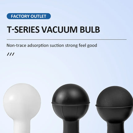 JXD T-20/30/40/58/65 Black Silicone Non-Marking ESD Vacuum Suction Ball