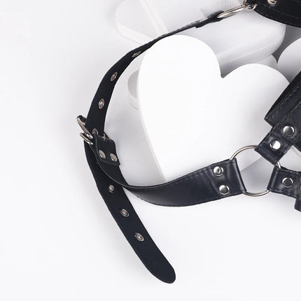 Neck to Wrist Restraints Kit Sexy Women BDSM Fetish Behind Back Handcuffs Collar Adjustable Bondage Set Couple SM Sex Game Tool