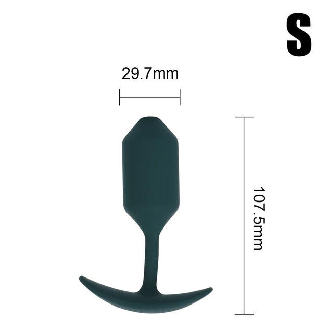 Built-in Gravity Steel Ball Tighten Trainer Butt Plugs Sex Toys for Women Men Erotic Wearable Prostate Massager Anal Plug