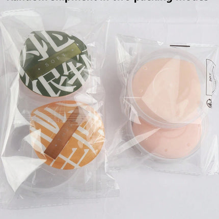 1/2Pcs Soft Non-Eating Foundation Sponge Puff, High Density & Bouncy, For More Flawless Makeup. Wet & Dry Available