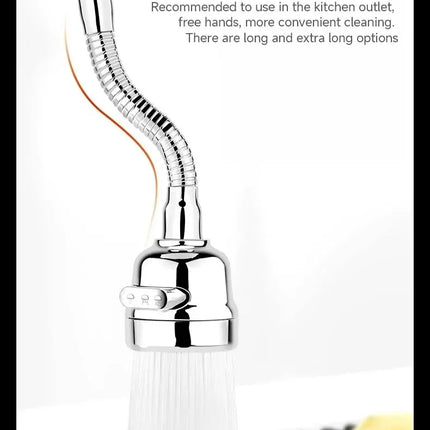 3 Modes Universal Kitchen Faucet Extenders Adapter 360° Rotation Filter Kitchen Gadgets Spray Water Saving Tap Nozzle