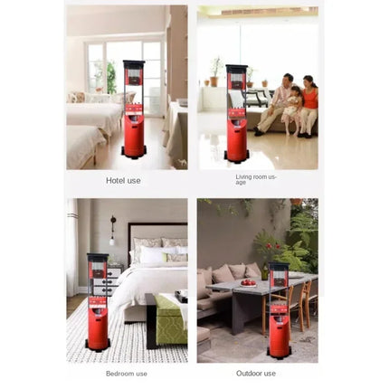 Home Electric Gas Heater Natural Gas Household Commercial Large Area Heating Lpg Umbrella Hot Fan Gas Oven