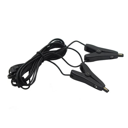 YoKoNex Electro Nipple Clamp Set – E-Stim Attachments with Weighted Balls, Bells, Vacuum Clips, for BDSM Shock Play & Sensory
