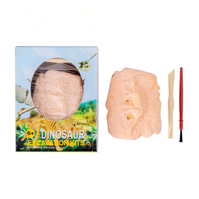 Educational Dinosaur Fossil Excavation Toys Archaeological Dig DIY Assembly Model For  Boys Girls Birthday Xmas Gifts