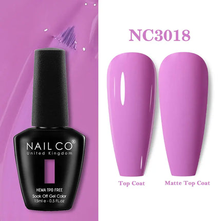NAILCO 15ml Red Color Series Gel Varnish Coffee Gel Nail Polish Maximalism Reddish Gellak Design Brown Lacquer Nail Art Manicure