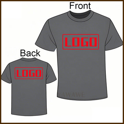 For him Your Own logo Comfort summer tshirt Photo Custom Here Short Sleeve Brand Personalized Oneck Breathable Tee shirt