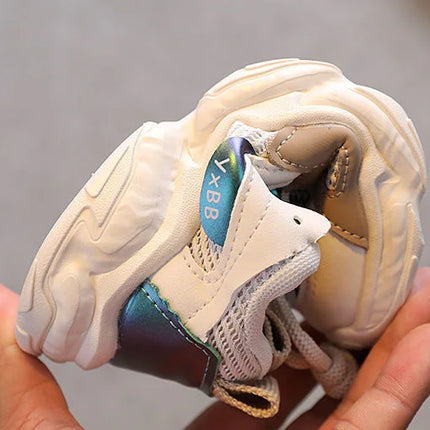 Size 21-36 Baby Toddler Shoes For Boys Girls Breathable Mesh Little Kids Casual Sneakers Non-slip Children Sport Shoes tenis