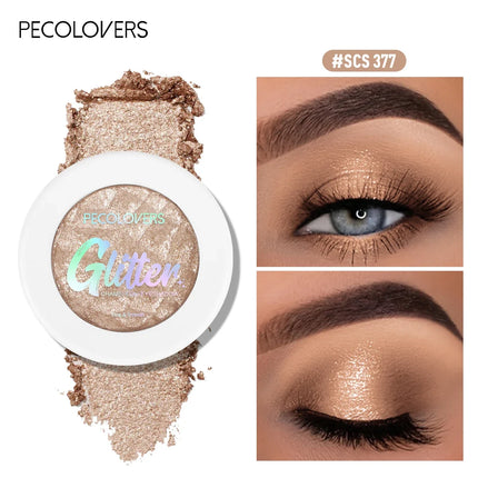 Monochrome Highlights Eye Shadow Mud Mashed Potato Bright Mirror Crystal White Pearl Light Glitter Eyeshadow Palette