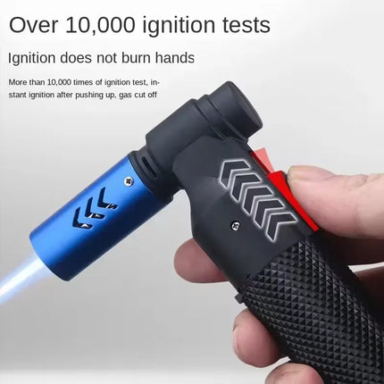 Honest Windproof Kitchen Cooking Spray Gun Torch Blue Flame Jet Gas Lighter Turbo Jewelry Welding Cigar Lighters