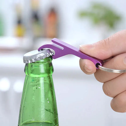 10-150 Pcs  Bottle Opener Key Ring Chain Portable Metal Mini Beer Can Opener Keychain Metal Beer Kitchen Bar Tools Accessories