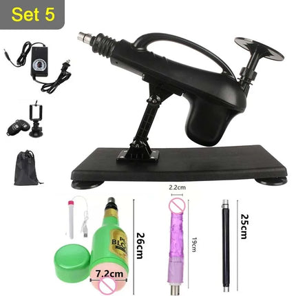45mm Stroke Automatic Telescopic Sex Machine DIY Female Sex Toy 3XLR  Masturbation Sex Machine For Men And Women 0-500rpm