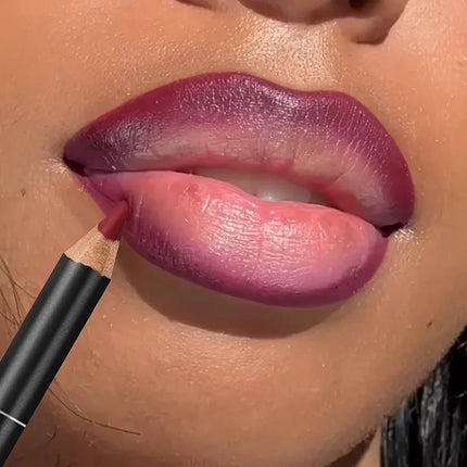 Velvet Matte Lip Liner Pencil, Smooth Long Lasting Waterproof Non-Fading Lip Makeup Pen, Perfect Gift for Women
