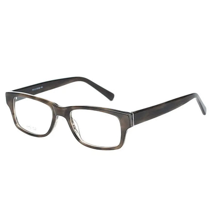 BLUEMOKY Refined Full-Frame Rectangular Prescription Glasses, Handcrafted Acetate Progressive Optical Eyewear for Men and Women