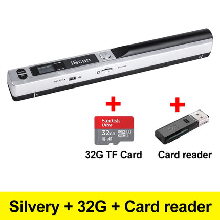 iScan01 Portable A4 Document Reader Scanner 900DPI For Contract Books Office Business Handheld Mobile Scanners JPG PDF Format