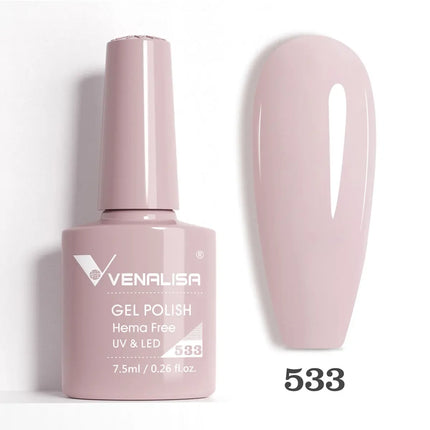 7.5ml Venalisa TPO FREE HEMA FREE Gorgeous Color Nail Gel Polish Long Wear Soak Off UV LED Gel Varnish Nail Manicure Gel Varnish