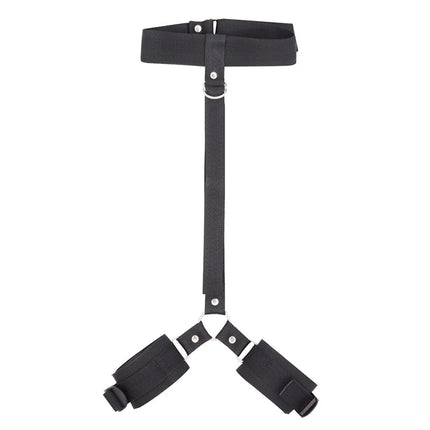 Adults Bed Hand And Foot Restraints Adjustable SM Bondage Straps Toys For Man Restraints Collar Bdsm Slave Goods Couples Game