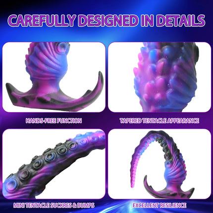 18+ Tentacles Anal Plug Octopus Tentacle Butt Plug for Women Men Gay Long Anal Dildos Silicone Soft Butt Plug Long Dick Sex Toys