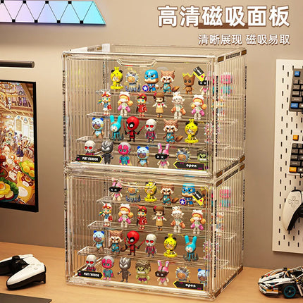 Transparent Miniature Display Box Containerized Designs Acrylic Storage Box Collectible Figures And Blind Box Storage Box