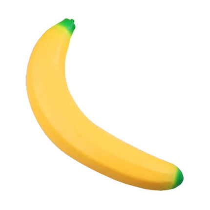 Big Banana Squishy Toy Simulated Banana Squeeze Toy Soft Squishy Stress Relief Fidget Toy Slow Rising Desk Decor Adults Gifts