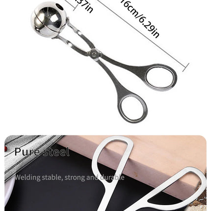 Stainless Steel Rice Meat Dumplings Ware Fish Ball Shrimp Ball Rice And Vegetable Roll Diy Kitchen Gadget