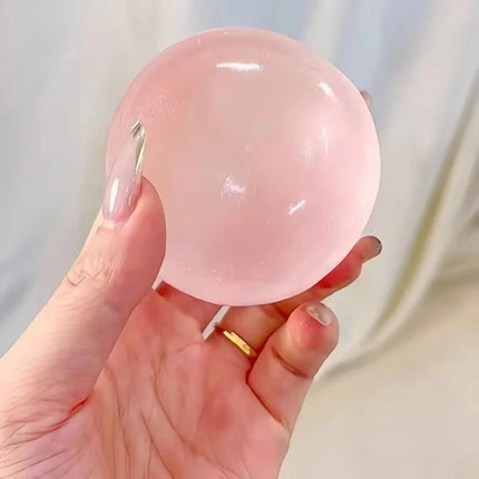 Handmade Coconut Oil Squishy Ball Slow Rising Fidget Stress Ball Clear Jelly Sensory Ball Soft Stress Relief Toy for Adults