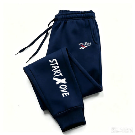 Men's Sweatpants, Trendy Autumn and Winter Sports Pants, Jogging Fitness Running Pants, Casual, Trendy, Comfortable and Fas