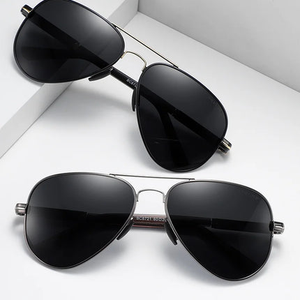 BARCUR Polarized Mens Sunglasses Pilot Sun Glasses for Men accessories Driving Fishing Hiking Eyewear Oculos Gafas De Sol