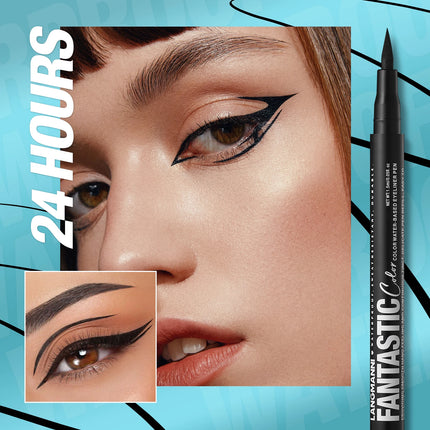 1PC liquid eyeliner pen, waterproof and sweat proof, non smudging, easy to apply, easy to apply, creating perfect eye makeup